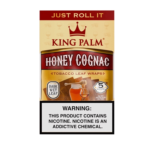 King Palm Tobacco Leaf Wraps – Honey Cognac