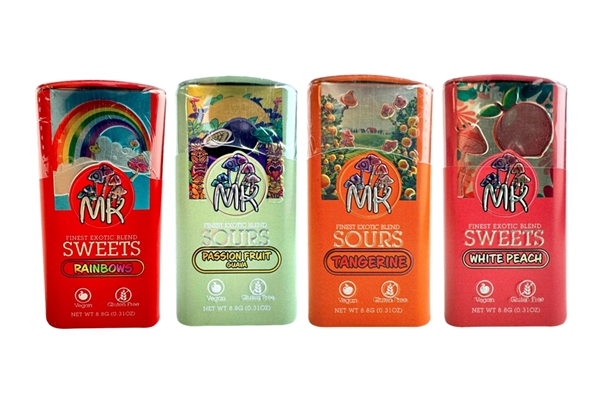 MK Magic Blends Sour Sweets 4G Mushroom Mints