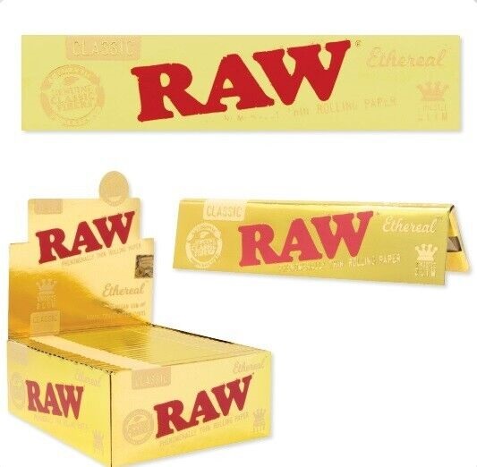 RAW Classic Ethereal Rolling Papers – King Size