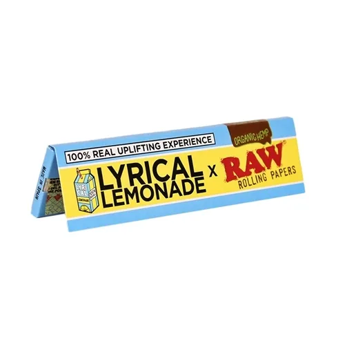Raw X Lyrical Lemonade Rolling Papers - King Size Wide