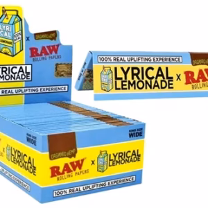 Raw X Lyrical Lemonade Rolling Papers - King Size Wide
