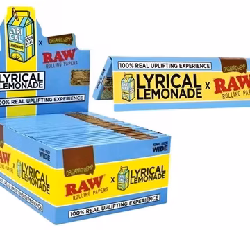 Raw X Lyrical Lemonade Rolling Papers - King Size Wide
