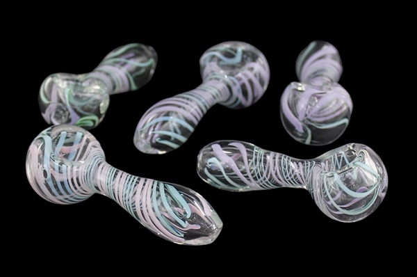 10ct 3″ Swirl Spoon Hand Pipe Assortment