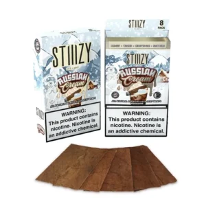 Stiiizy Premium All Natural Leaf Wraps – Russian Cream