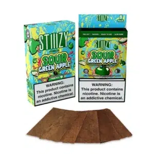 Stiiizy Premium All Natural Leaf Wraps – Sour Green Apple