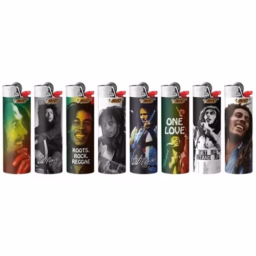 Bic Lighters 50pk - Bob Marley