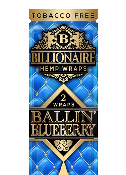 Billionaire Hemp Wraps – Ballin Blueberry