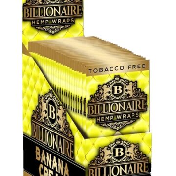 Billionaire Hemp Wraps – Banana Cream