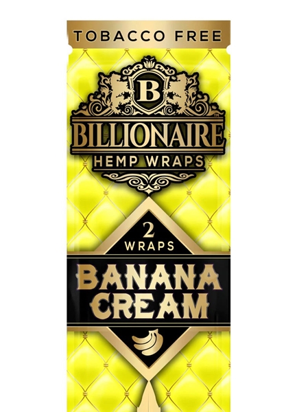 Billionaire Hemp Wraps – Banana Cream