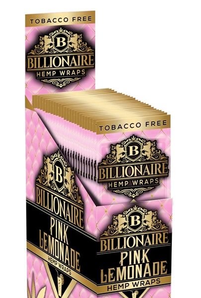 Billionaire Hemp Wraps – Pink Lemonade