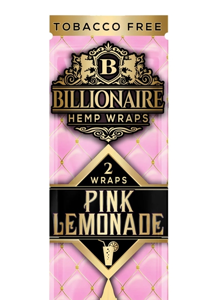 Billionaire Hemp Wraps – Pink Lemonade
