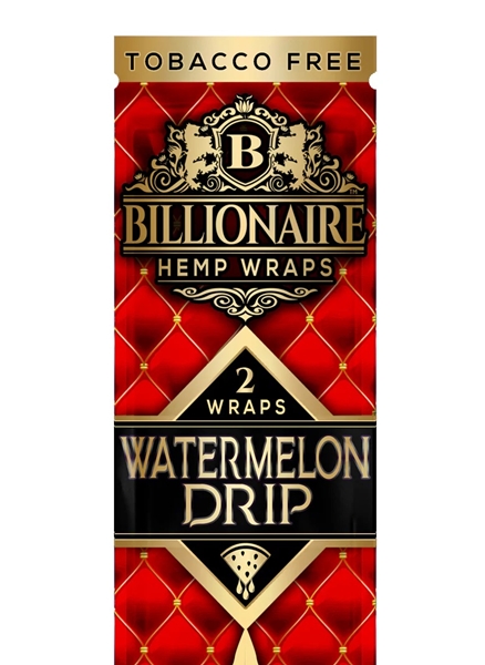 Billionaire Hemp Wraps – Watermelon Drip