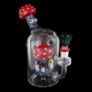 7" Mad Mushroom Dome Water Pipe