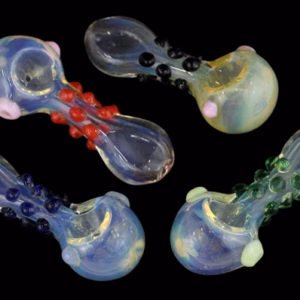 10ct 4" Rocky Road Fuming Spoon Hand Pipe Assortment