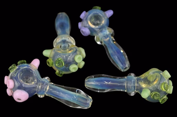 4ct 4" Martian Fuming Spoon Hand Pipe