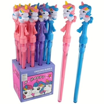 Unicorn Bubble Sword 12pk