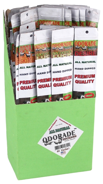 Odorade Natural Oils Incense Sticks 60pk