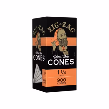 ZIG-ZAG Pre Rolled Cones Ultra Thin - 1 1/4 - 900ct