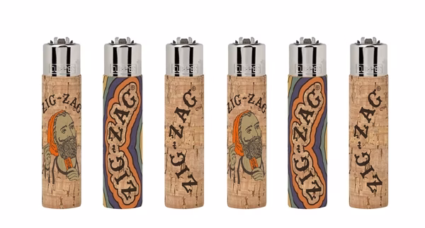 Clipper Lighter Pop Cover Edition – Zig-Zag Cork 30pk