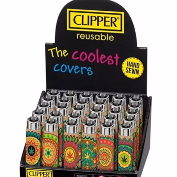Clipper Lighter Pop Cover Edition – Cork Leaves 30pk