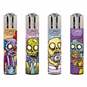 Clipper Lighter - Zombie Invasion 48pk
