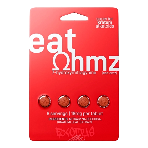 Eat Ohmz 7-Hydroxy Kratom 18mg 6pk