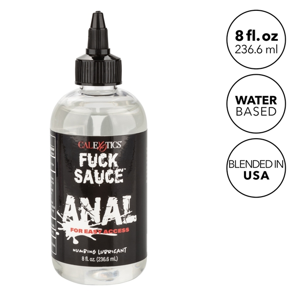 Fuck Sauce Anal Numbing Lubricant 8oz