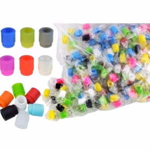 100ct Silicone Drip Tip Oil Burner Mouthpiece