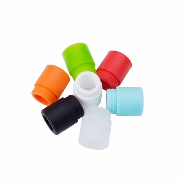 100ct Silicone Drip Tip Oil Burner Mouthpiece