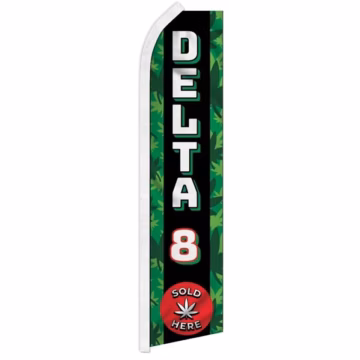 Delta 8 Sold Here - Super Flag