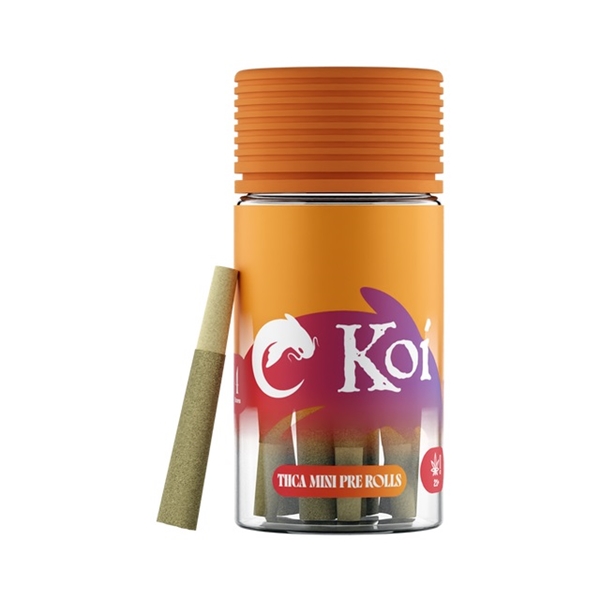 Koi THCa Flower - Kief-Infused 4g Mini Pre-Rolls