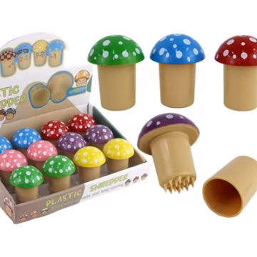 Mushroom Plastic Shredder Grinders 12pk