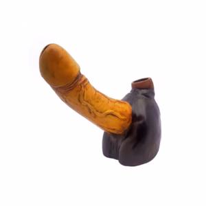 Pichincha Hand Crafted Medium Hand Pipe - Erotic Penis