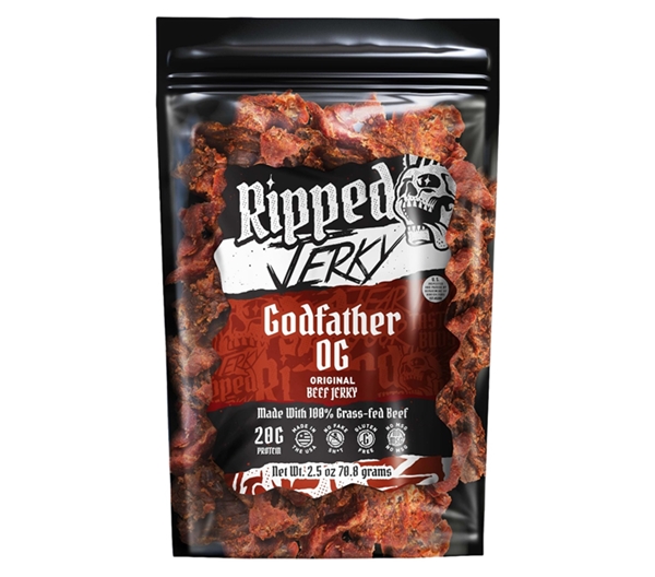 Ripped Jerky 2.5oz Beef Jerky Assorted Display 20pk