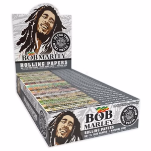 Bob Marley Ultra Thin Hemp Rolling Papers – 1 1/4