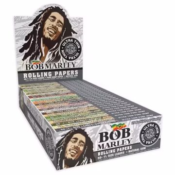 Bob Marley Ultra Thin Hemp Rolling Papers – 1 1/4