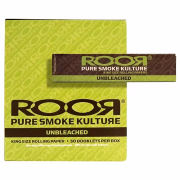 Roor Unbleached Rolling Paper - King Size