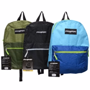 6ct Prosport Backpack Assortment