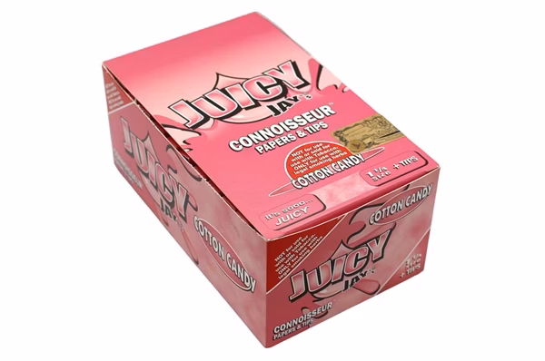 Juicy Jays Connoisseur 1 1/4 Papers & Tips – Cotton Candy