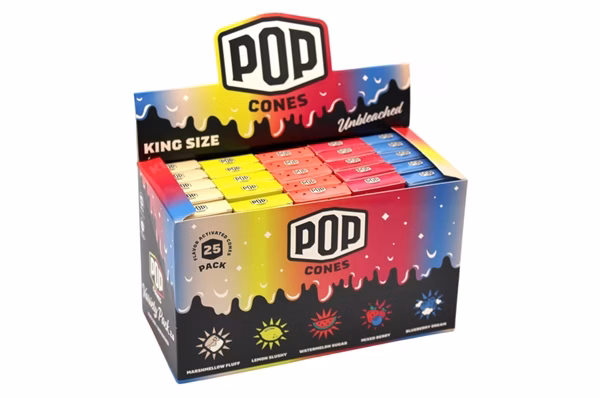 Pop Cones – Unbleached – Variety Pack 2.0 – King Size 25pk