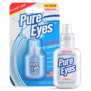 Pure Eyes Sterile Maximum Redness Relief Eye Drops 12pk