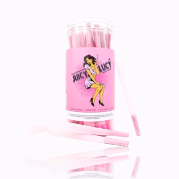 Juicy Lucy Cones – Pink – 98mm 50pk
