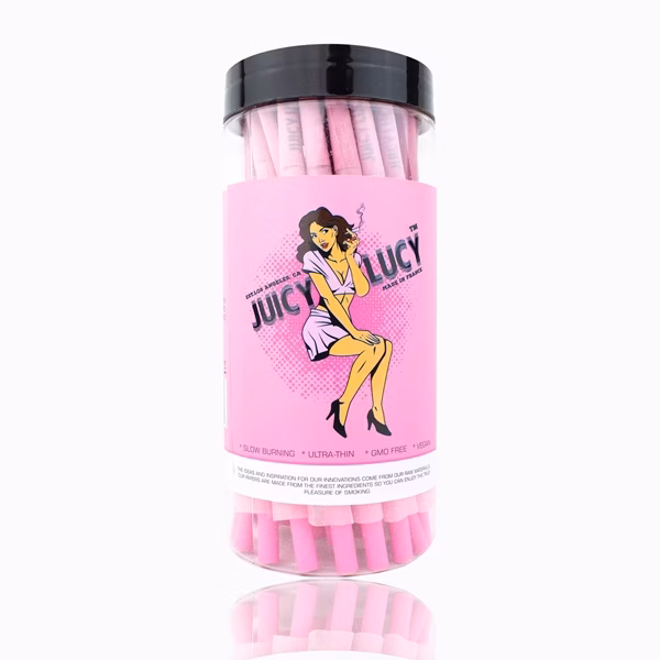 Juicy Lucy Cones – Pink – 98mm 50pk
