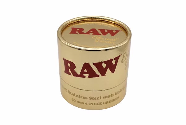 Raw Ethereal Gold-Plated Stainless Steel Grinder - Image 5