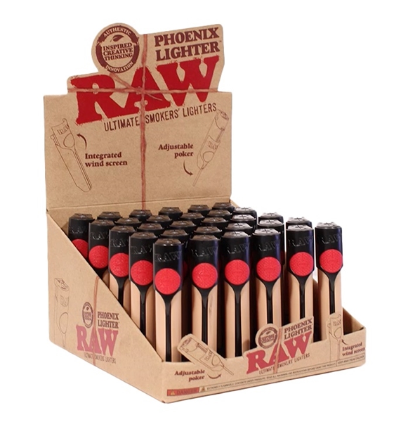 RAW Phoenix Lighters 30pk