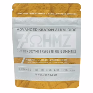 7ohmz 28mg 7-Hydroxy Gummies – Pineapple Lillikoi