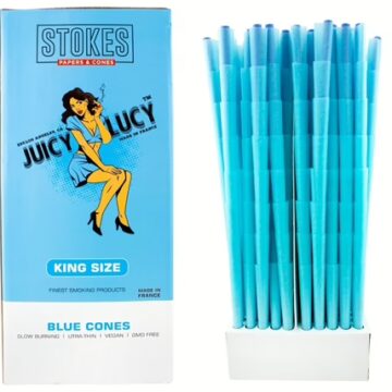 Juicy Lucy Bulk - King Size - Blue Cones 800pk