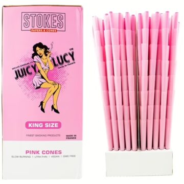 Juicy Lucy Bulk – King Size – Pink Cones 800pk