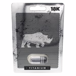 Rhino Titanium 18k Male Enhancement Caps