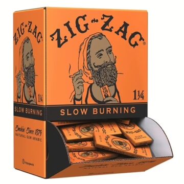 Zig Zag Promo Rolling Papers - 1 1/4 French Orange 48pk